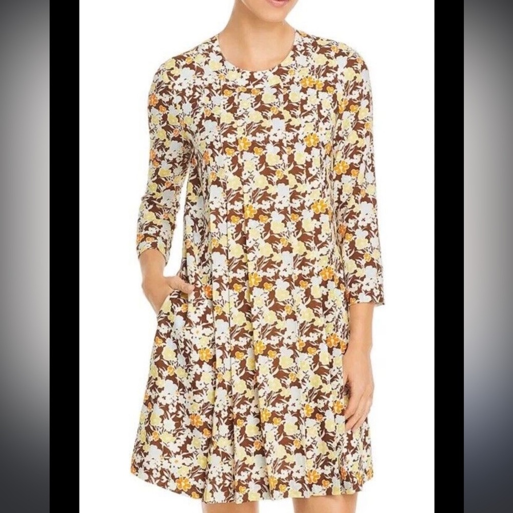 tory burch women’s silk wool challis short dress